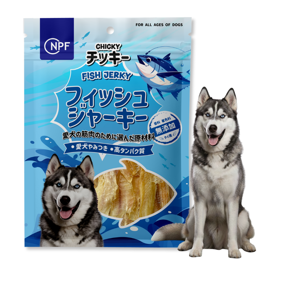 ชิกกี้ปลา fish jerky